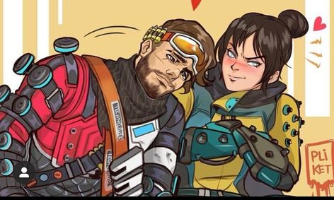 Wraith And Mirage, Wraith X Mirage, Mirage And Wraith, Apex Aesthetic, Character Group, Titanfall, Apex Legends, Character Design References, Cool Art Drawings