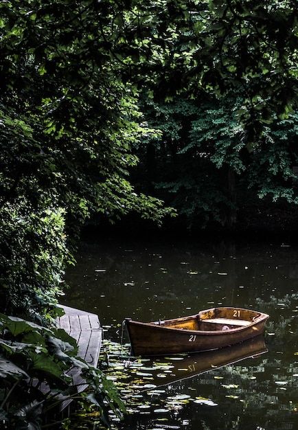 Wooden Boat Aesthetic, River With Boat, Northern Attitude, River Background, Lake Background, Background Study, Lake Hotel, Rowing Boat, Lake Side