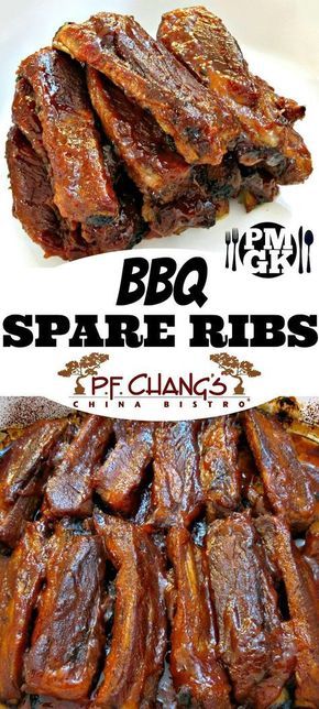 Pumpkin Cheesecake Bread, Barbecue Spare Ribs, Banana Spring Rolls, Spare Ribs Recipe, Bbq Spare Ribs, P F Chang, Bbq Pork Ribs, Pf Changs, Pork Spare Ribs