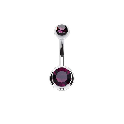 PRICES MAY VARY. STYLE: Double Ball Gem 5/16" Belly Button Ring MATERIAL: G23 implant grade titanium and cubic zirconia crystals GAUGE/BAR THICKNESS: 14GA (1.6mm) BARBELL LENGTH: 5/16" (8mm) BALL SIZES: 4 & 6mm Crystal Gauges, Button Rings, Belly Button Ring, Button Ring, Belly Ring, Belly Rings, Belly Button, Tattoos And Piercings, Belly Button Rings