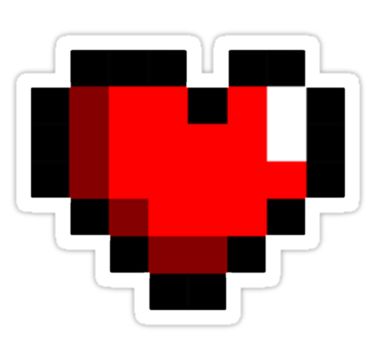 Pixelated Heart by Gowombat Video Game Heart, Pixel Video Game, Gamer Stickers, Pixelated Heart, Pixel Video, Pixel Heart, Retro Gamer, I Love My Girlfriend, Fancy Bags