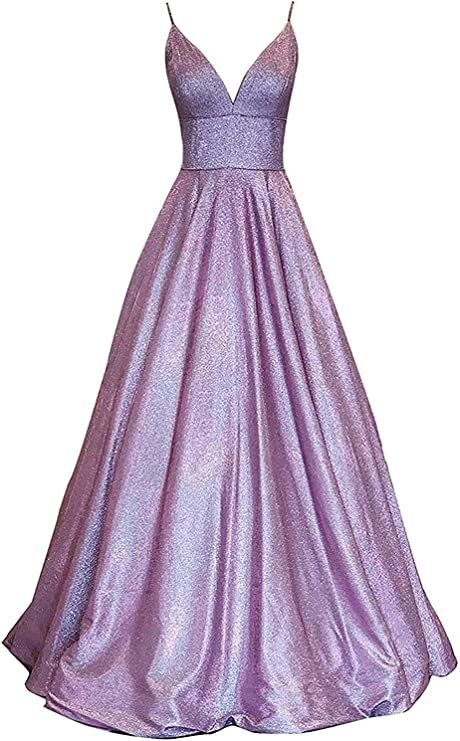 Prom Dresses V Neck, Dress Pictures, Purple Prom, Formal Evening Gown, Dresses V Neck, Stunning Prom Dresses, Purple Prom Dress, Evening Party Gowns, Prom Dress Inspiration