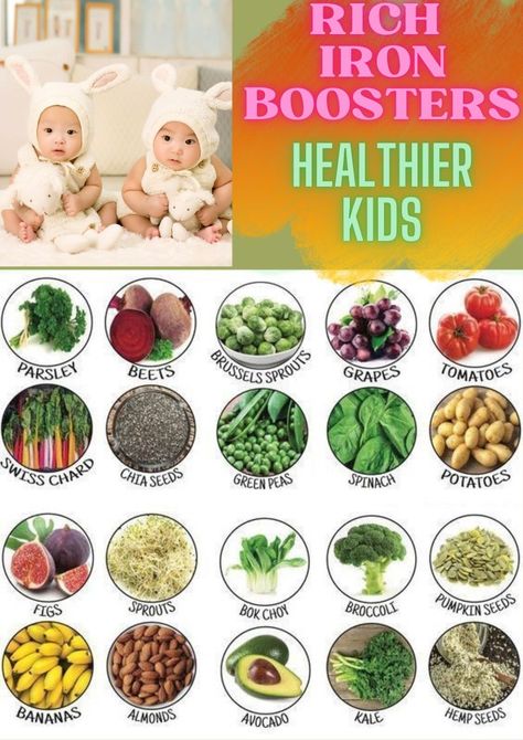 Iron Booster Food Sources For Strongest Babies Fortified Cereals, Foods With Iron, Rich Food, Healthy Baby Food, Iron Rich Foods, Iron Rich, A Balanced Diet, Baby Eating, Red Blood