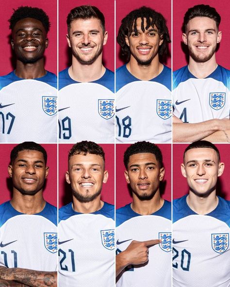 Handsome Football Players, Ben White, England National Football Team, Trent Alexander Arnold, Bukayo Saka, Declan Rice, Phil Foden, England National Team, England Football Team