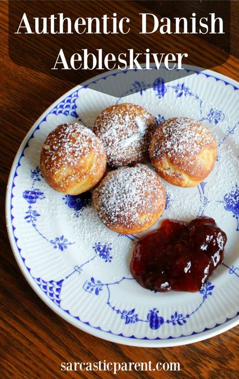 Authentic Danish Aebleskiver (GF Version Included) Aebleskiver Recipe, Ebelskiver Recipe, Danish Cuisine, Danish Christmas, Scandinavian Food, Danish Food, Beignets, Find Recipes, The Boat