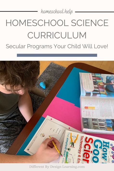 Kindergarten Science Curriculum, Homeschool Science Projects, Secular Homeschool Curriculum, Homeschool Science Experiments, Science Unit Studies, Design Learning, Secular Homeschool, Homeschool Science Curriculum, Homeschool Middle School