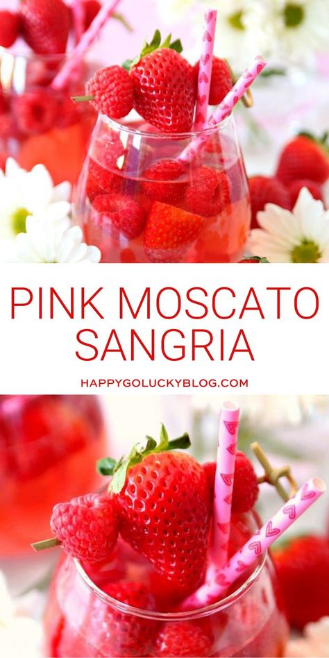 Moscato Recipes, Best Sangria Recipe, Moscato Sangria, Sangria Drink, Cranberry Juice And Vodka, Red Sangria Recipes, Vodka Cranberry, Easy Sangria Recipes, Pink Moscato