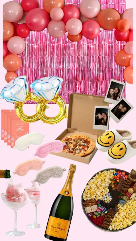 Slumber party bachelorette theme Slumber Party Bachelorette, Bachelorette Slumber Party, Bachelorette Slumber Parties, Slumber Party Ideas, Bachelorette Theme, No Boys Allowed, Bachelorette Themes, Veuve Clicquot, Party Bachelorette