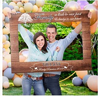 Diy Photo Booth Frame Family Reunion, Family Reunion Souvenirs Ideas, Family Reunion Backdrop Ideas, Family Reunion Decorating Ideas, Family Reunion Ideas Decorations, Family Reunion Photo Booth, Family Reunion Ideas Themes, Family Reunion Decor, Family Reunion Signs