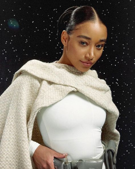 Padme Hairstyles, Amandla Stenberg Instagram, Padme Costume, The Acolyte, Star Wars Series, Amandla Stenberg, The Sith, Star Wars Celebration, Black Femininity