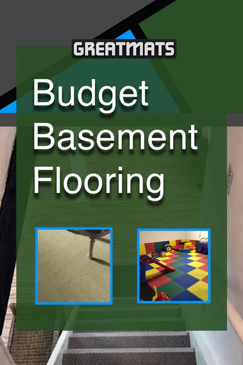 greatmats budget basement flooring Foam Floor Tiles Basement, Basement Bedroom Decor, Basement Upgrades, Boho Basement, Basement Floor Ideas, Tile Basement Floor, Basement Transformation, Basement Flooring Ideas, Cheap Basement Remodel