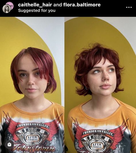 90s Bob With Bangs, Androgynous Hair, Really Short Hair, Fringe Bangs, Dyed Hair Inspiration, Edgy Hair, Dye My Hair, Short Hair Haircuts, Cut My Hair