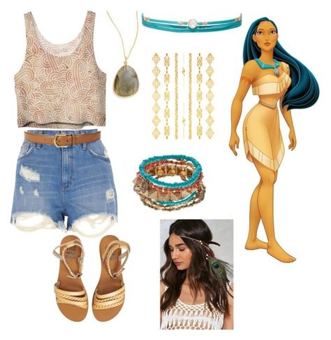 Pocahontas Outfit, Frozen Costume Adult, Disney Bound Outfits Casual, Princess Inspired Outfits, Disney Princess Outfits, Couple Halloween Costumes For Adults, Disney Themed Outfits, Movie Inspired Outfits, Disney World Outfits