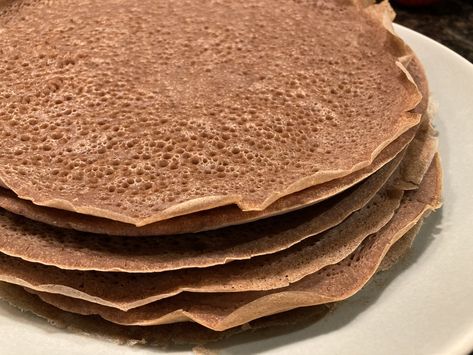 How to make injera at home — Hedonism Eats Ethiopian Injera, Doro Wat, Berbere Spice, Burst Bubble, Teff Flour, Ethiopian Food, Lentil Salad, Food Supply, Main Courses