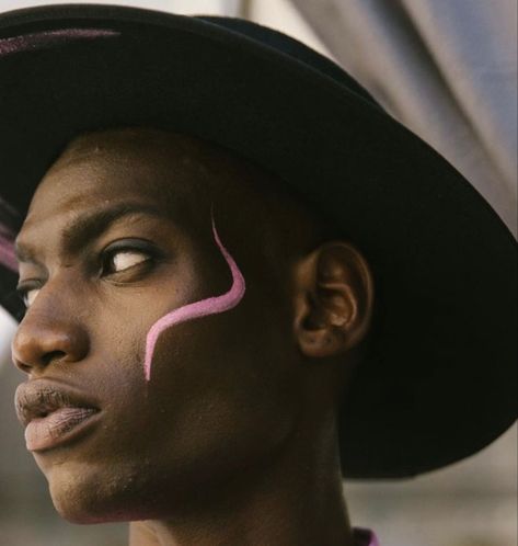 Boy Makeup, Men Makeup, Male Makeup, African Style, African Fashion, Making Out, Eyeliner, Makeup Looks, Eye Makeup