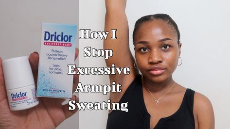 Hello everyone, In this video I talk about how I deal with excessive under arm sweating. I always feel a little embarrassed about how much I sweat, but I wanted to share what I do when I struggle.   Driclor Solution Roll On Applicator 20ml USA- https://amzn.to/332pBR8 UK- https://amzn.to/3g6BSYp Lightening Underarms, Underarm Hair Removal, Hair Removal, Hello Everyone, Last Day, Talk About, Skin Care, Feelings, Skin