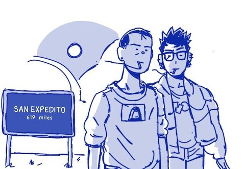 San Expedito: A road-trip mystery by Raul Higuera-Cortez Work Playlist, Little Miss Sunshine, Bonnie N Clyde, Lost Soul, The Verge, Black And White Drawing, A Good Man, The Way, Road Trip