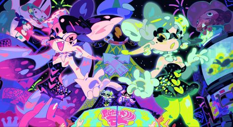 Splatoon Splatfest, Splatoon Wallpaper, Splatoon Idols, Callie And Marie, Splatoon Fanart, Squid Sisters, Splatoon 2 Art, Splatoon Comics, Splatoon Art