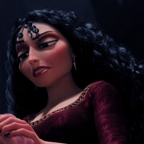 Tangled Gothel, Tangled Mother Gothel, Disney Icon, Mother Gothel, Disney+ Icon, Tangled 2010, Zachary Levi, Walt Disney Animation, Mandy Moore