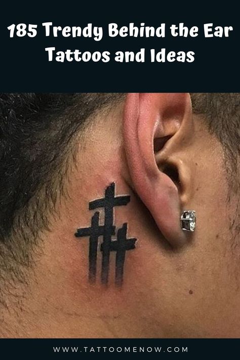 Neckline Tattoos Men, Tatoos Behind The Ear Men, Small Tattoo Behind Ear Men, Tattoos For Men Behind Ear, Small Men’s Neck Tattoos, Small Ear Tattoos Men, Small Tattoos Behind The Ear For Men, Small Men Neck Tattoos, Tattoo Behind The Ear Men