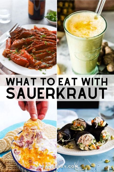 Sourkrout Recipes, Making Sauerkraut, Sauerkraut Recipes, Fermentation Recipes, Potato Recipes Side Dishes, Probiotic Foods, Low Carb Breakfast Recipes, Healthy Benefits, 140 Pounds