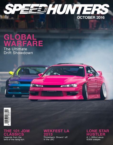 SPEED HUNTER ISSUE 1  SPEED HUNTER Magazine  This issue is talking about Global Warfare(drifting showdown), JDM classics and more. Jdm Magazine Cover, Jdm Magazine Wallpaper, Jdm Car Magazine, Drift Magazine, Jdm Magazine, Jdm Poster, Speed Hunters, Magazine Cover Ideas, Car Advertising Design