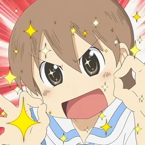 Yuuko Nichijou, Nichijou Pfp, Yuuko Aioi, An Anime, Anime Character, Stars, Funny, Anime