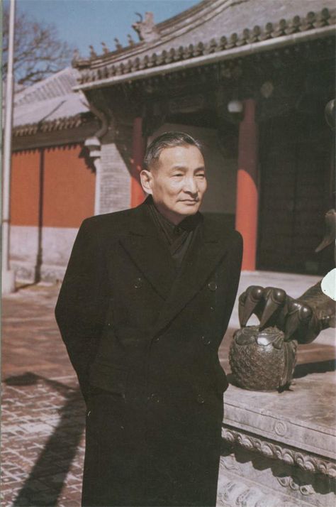 Chen Yun in 1959. Prominent Chinese political leader, critic of Mao, instigator of economic reform, and later one of the Eight Elders. Mao Suit, Double Breasted Suit Jacket, Portrait Photography, Suit Jacket