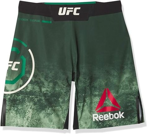 Amazon.com : Reebok Men's UFC Fight Night Authentic Octagon Short : Sports & Outdoors Ufc Shorts, Mixed Martial Arts, Designer Shorts, Ufc, Martial Arts, Sports, Quick Saves