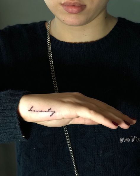 New tattoo for @shabanova_lol.#honesty Honesty Tattoo, White Skin Patches, Skin Patches, Women Art, Piercing Tattoo, First Tattoo, Black Women Art, Unique Tattoos, Future Tattoos