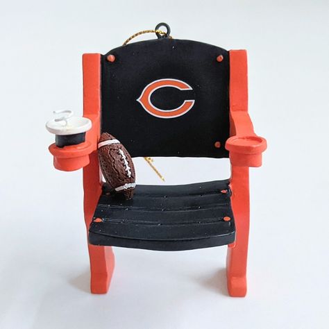 NFL Chicago Bears Stadium Seat Ornament, Chicago Bears Ornament, NFL Christmas  | eBay Chicago Bears Stadium, Nfl Christmas, Stadium Seat, Stadium Seats, Nfl Chicago Bears, Shop Fans, Chicago Bears, Sports Fan, Ncaa