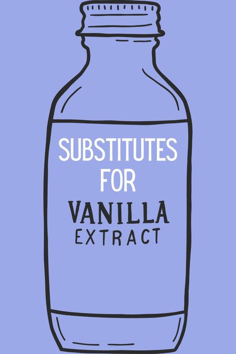 Since most recipes only call for a few teaspoons of vanilla extract, it’s easy to feel like the bottle will last forever. Sadly, that’s never the case. But there are still a variety of ways that you can achieve that nostalgic flavor without compromising on the quality of your recipe. vanilla extra substitutes - pinterest pin Baking Recipes Without Vanilla Extract, Desserts Without Vanilla Extract, Dessert Recipes Without Vanilla Extract, Cookies Without Vanilla Extract, Substitute For Vanilla Extract, Vanilla Extract Substitute, Fruity Pebbles Treats, Mocha Fudge, Lemon Cream Cake