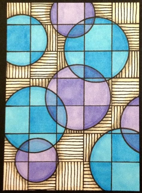 Zentangle-style circles, colored with Copics. Chad Drawing, Circle Art Projects, Drawing In Circle, Circle Doodles, Middle School Art Projects, Art Therapy Projects, Circle Drawing, Independance Day, Quilt Modernen