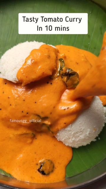 Tamilnadu Recipes, Tomato Curry, Idli Dosa, Background Music, Rice Recipe, 2 Ingredients, Spicy Recipes, Chutney, Gravy