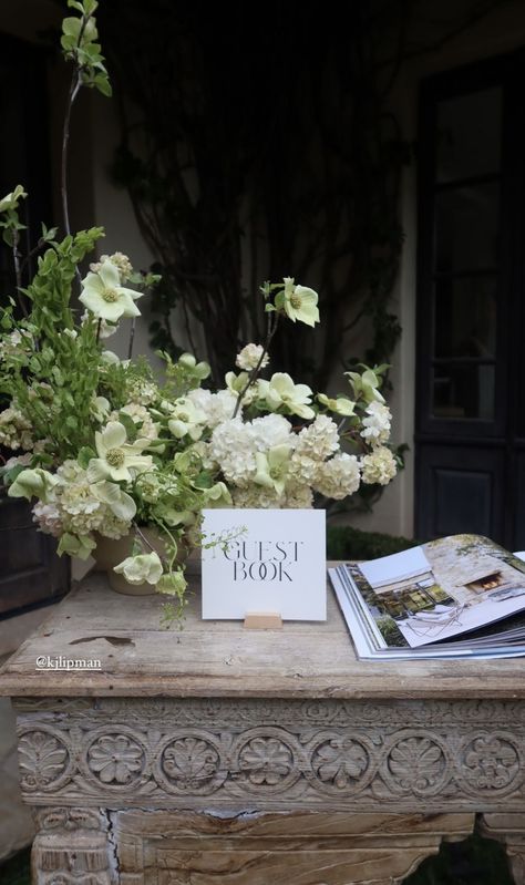 Beach Wedding Mood Board, Bar Florals, Bar Arrangement, White And Green Flowers, Table Arrangements Wedding, Aisle Flowers, 2025 Wedding, Hydrangeas Wedding, Reception Flowers