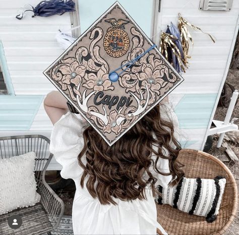 I love viewing my designs in use at ArteVae Leather Graduation Cap Designs, Tooled Leather Grad Cap, Leather Grad Cap, Leather Graduation Cap, Graduation Board, Highschool Graduation, Graduation Boards, Graduation Cap Decoration Diy, Handmade Leather Work