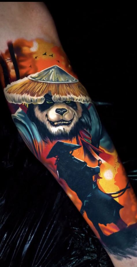 Arm Tattoos Color, Gengar Tattoo, Tengu Tattoo, Arm Cover Up Tattoos, Japanese Leg Tattoo, Koi Tattoo Sleeve, Sunflower Tattoo Sleeve, Hyper Realistic Tattoo, Lion Tattoo Sleeves