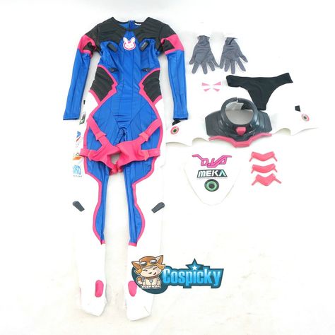 D.Va costume D Va Cosplay, Gothic Punk Fashion, Tokyo Ghoul Cosplay, Overwatch Cosplay, Amazing Cosplay, Anime Costumes, Cute Cosplay, Manga Cosplay, Fashion Design Sketches