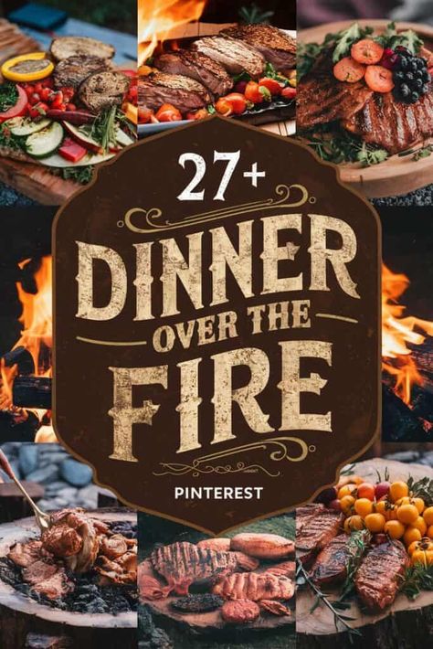 Ready to fire up your taste buds? This collection of amazing dinner ideas brings outdoor cooking to life. Experience the fun of campfire meals with tasty recipes like skewers. foil packs. grilled veggies. and hearty stews. Perfect for family adventures or special gatherings under the stars! Enjoy yummy flavors together!" https://ostrali.com/dinner-over-the-fire/ Fire Dinner Ideas, Fire Pit Dinner Ideas, Campfire Vegetables, Fire Pit Meals, Fall Grilling Recipes, Amazing Dinner Ideas, Baked Fish In Foil, Fall Grilling, Campfire Meals