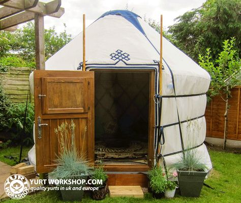 10 foot Yurt | Ten Foot Yurts | Camping Yurts Yurts For Sale, Tiny Guest House, Yurt Camping, Yurt Home, Tent Living, Chestnut Wood, Colour Therapy, Backyard House, Dome Home