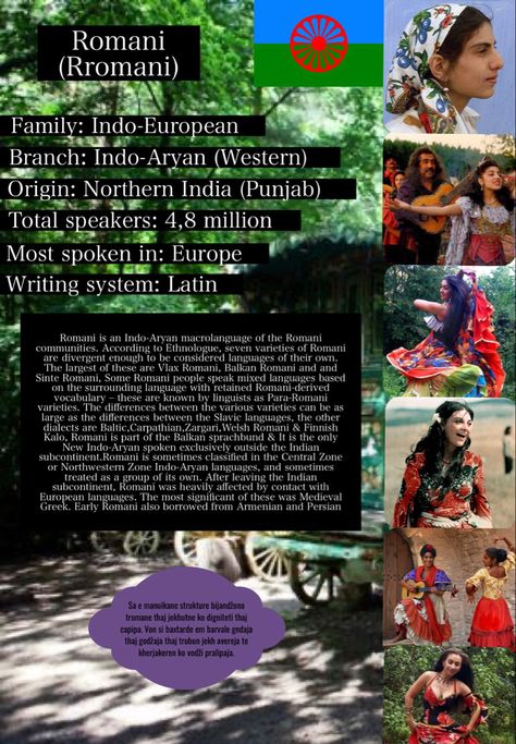 Romani Language, Turkic Languages, Divergent, People Of The World, Eastern Europe, Vocabulary, Around The Worlds, Writing, The Originals