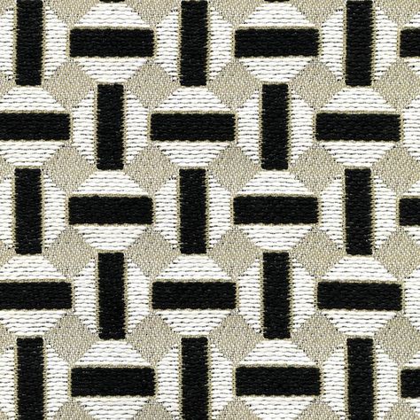 Fabric Texture Pattern, Outdoor Textiles, Geometric Fabric, Black And White Fabric, Pillow Fabric, Fabric Texture, Outdoor Fabric, Textures Patterns, Pattern Making