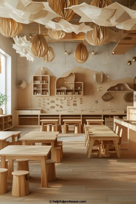 24 Steiner-Waldorf Classroom Design Ideas (2024) Creche Interior Design, Waldorf Games, Montessori Classroom Layout, Classroom Design Ideas, Waldorf Playroom, Steiner Waldorf Education, Waldorf Books, Waldorf Classroom, Waldorf Preschool