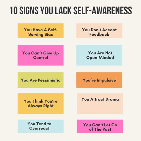 10 Signs You Lack Self-Awareness (With Tips to Cultivate Self-Awareness) Losing Focus, When To Give Up, Motivational People, One Thing At A Time, Motivational Podcasts, Planner Tracker, Lack Of Motivation, Make You Believe, Balanced Life