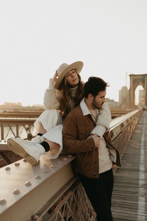 Brooklyn, Bridge Couples Session — Ellie Mae Photo |   couple tattoos unique meaningful small Tattoos Unique Meaningful, Brooklyn Bridge Pictures, Nyc Photoshoot Ideas, Sunrise Couple, Nyc Photo Ideas, Couple Tattoos Unique Meaningful, Rooftop Photoshoot, New York City Pictures, Nyc Photoshoot