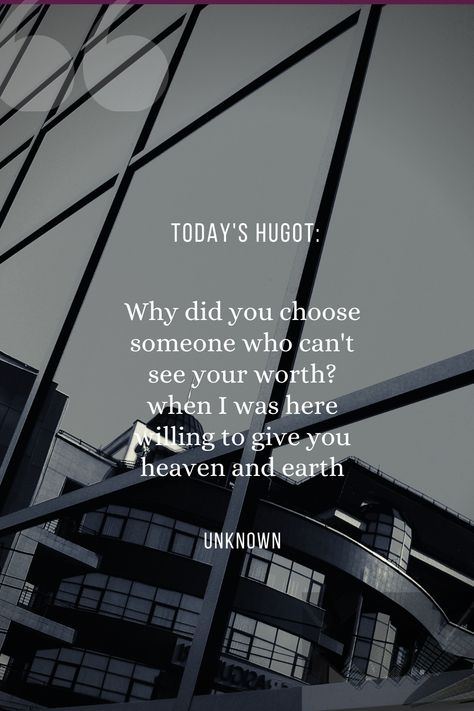 It hurst when someone didn't choose you when you did everything. Well that's love Need Someone, That's Love, Loving Someone, Heaven On Earth, Do Everything, Someone Elses, Choose Me, When Someone, You Choose