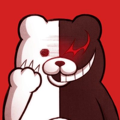 Danganronpa Bear, Danganronpa Au, Danganronpa Monokuma, Tiktok Edits, Danganronpa Trigger Happy Havoc, Trigger Happy Havoc, Drawing Drawing, Trigger Happy, Danganronpa 3