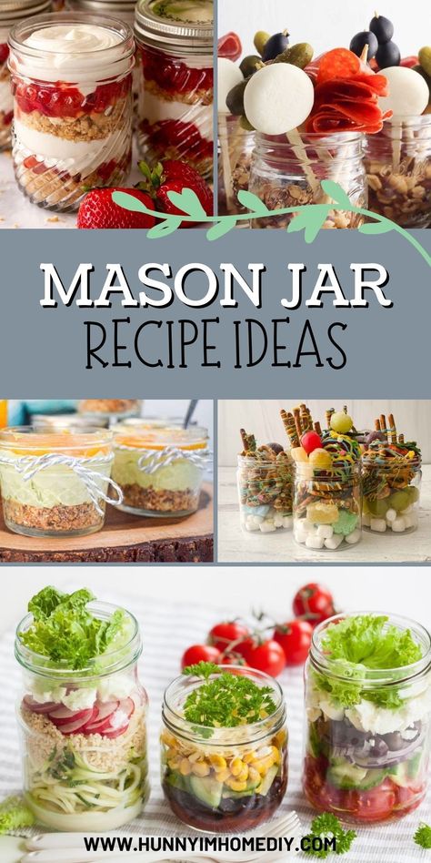 Glass Jar Meals, Mason Jar Meals Breakfast, Mason Jar Meals Noodles, Noodle Jars Recipes, Mason Jar Soup Mix Recipes, Jarred Recipes, Meals In A Jar Recipes Just Add Water, Mason Jar Parfait, Dehydrating Meals