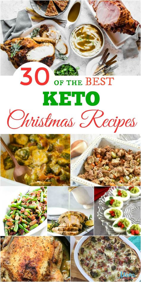 Keto Christmas Dinner, Keto Christmas Recipes, Low Carb Christmas Recipes, Season Recipes, Low Carb Christmas, Keto Holiday Recipes, Keto Thanksgiving, Recipes List, Christmas Dinner Ideas