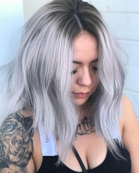 Unique Hair Colors, Moonstone Hair, Ice Hair, Hair Colors Ideas, Pulp Riot Hair Color, Pulp Riot Hair, Hair Color Unique, Pulp Riot, Unique Hair